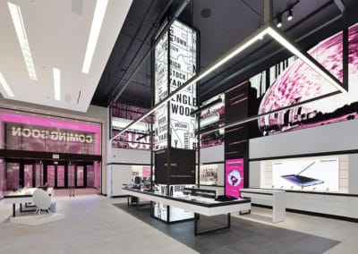 T-Mobile store digital signage
