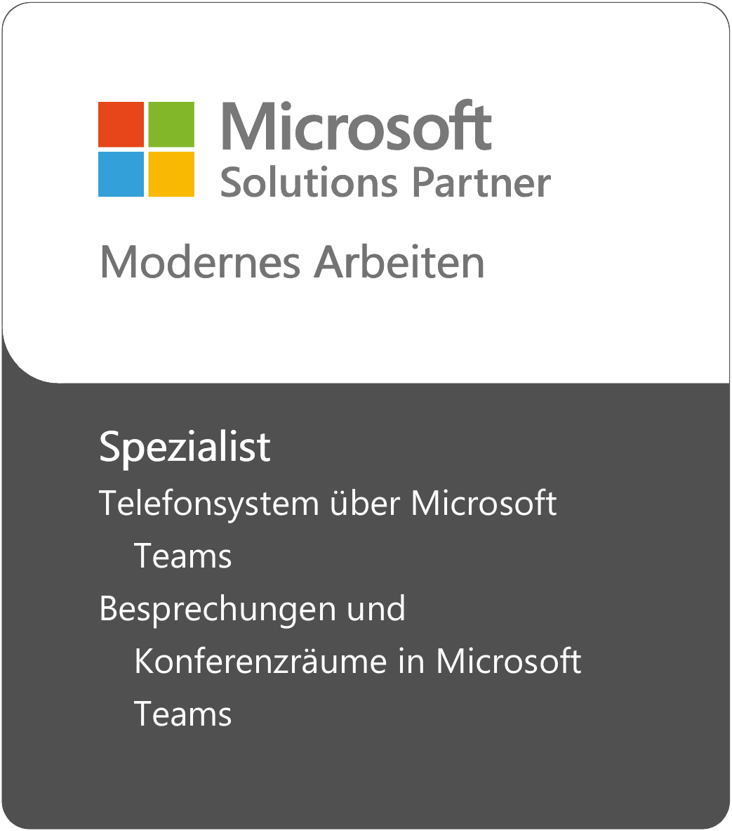 Microsoft Modern Work partner specialization badge